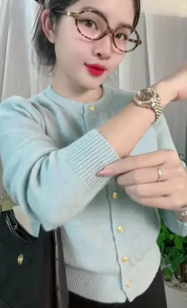 Nàng thơ nhẹ nhàng dịu dàng#cadigan #aolencardigan 