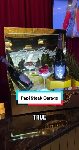 The ultimate Vegas hospitality experience awaits at the @Papi Steak Las Vegas Garage at @F1 Las Vegas 🥩🏁 @Fontainebleau Las Vegas  #LasVegasGP #LasVegas #VegasFoodie