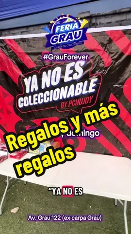 Todo listo para este sábado y domingo en La feria Grau, la feria de coleccionables más grande del Perú 🇵🇪  🎁La tienda “Ya no es coleccionable” de Phillip Chu Joy estará presente es fin de semana con grandes sorpresas. 😱🎉 @Yanoescoleccionable @Phillip Chu Joy  #geek #phillipchujoy #yanoescoleccionable #laferiagrau 