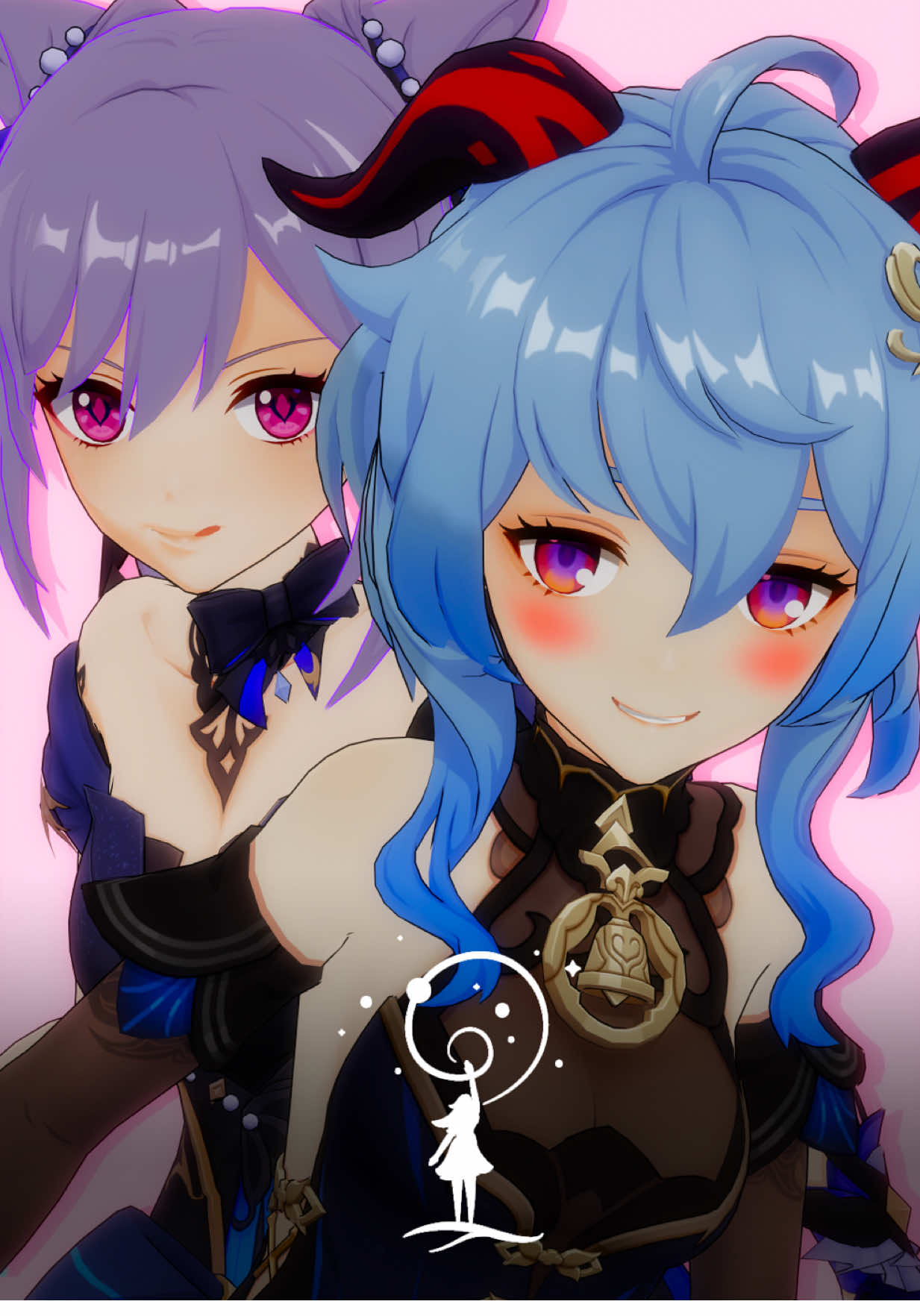 Keqing & Ganyu qloo* (DARE FORTNITE) Genshin Impact Dance Animation ✨ Creator: @fenniedits  Music: QLOO* · Young Cister & Kreamly Motion: LeoMarieMMD BG & Model: Maddiktor 2, TechArts3D / Hoyoverse / Genshin Impact ✨ #GenshinImpact #Genshin #ganyu #qloo #keqing