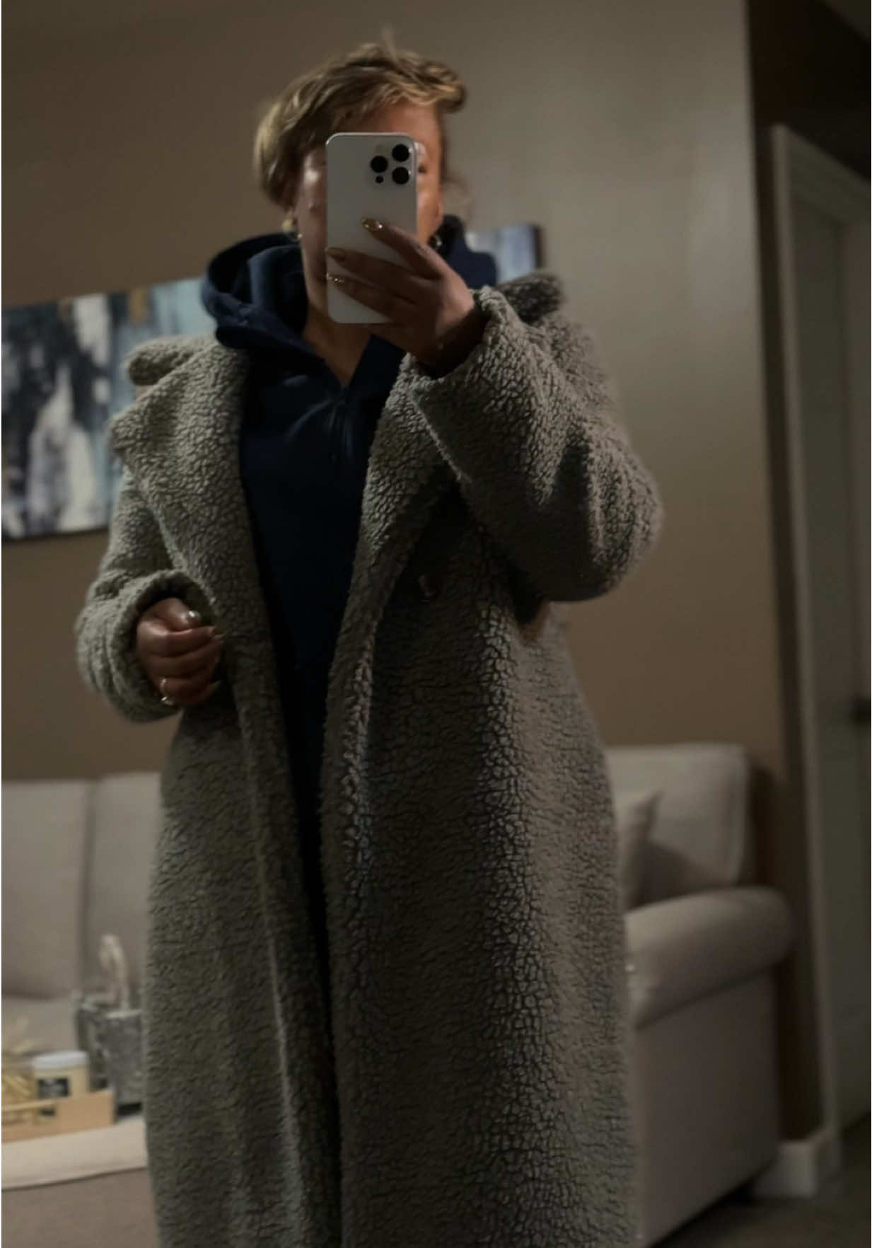 Faux Fur Teddy Style Coat #TiktokShopBlackFriday #tiktokshopcreatorpicks #TiktokShopCyberMonday #SuperBrandDayBFCM #coat 