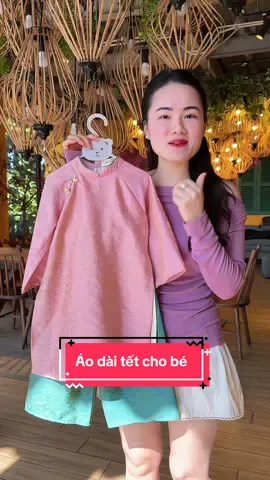 Áo dài tết cho bé #duongnhim #aodaitetchobe
