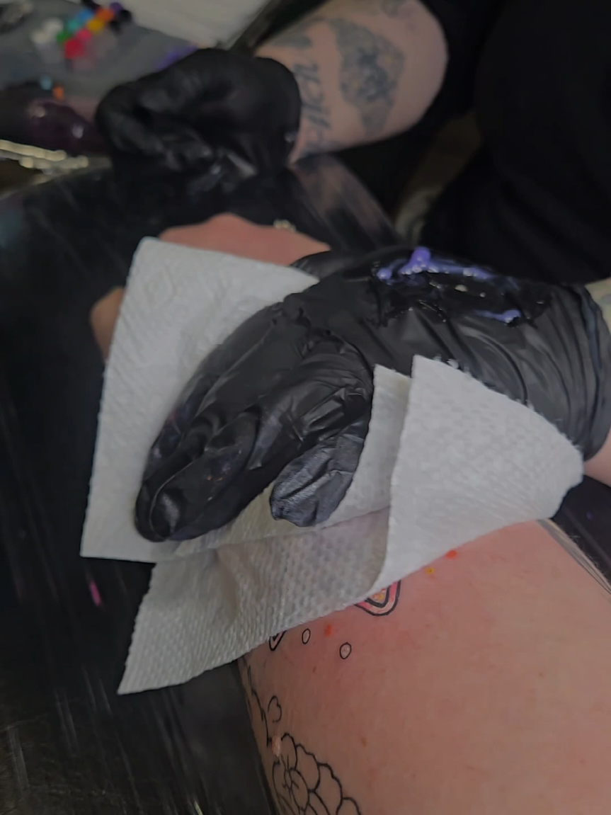 Sorry, I can't help you. My wand is broken @kjonestattoo #fyp #doggroomer #dogtrainer #vettech #tattoo 