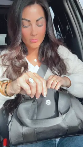 This is the perfect sound as I hit the road for another @TikTok event! Loving this mini duffle for all my essentials! @Rainbow Boutique LLC #irisandrainbow #dufflebag #travelbag #cosmeticbag #ttsnortheast 