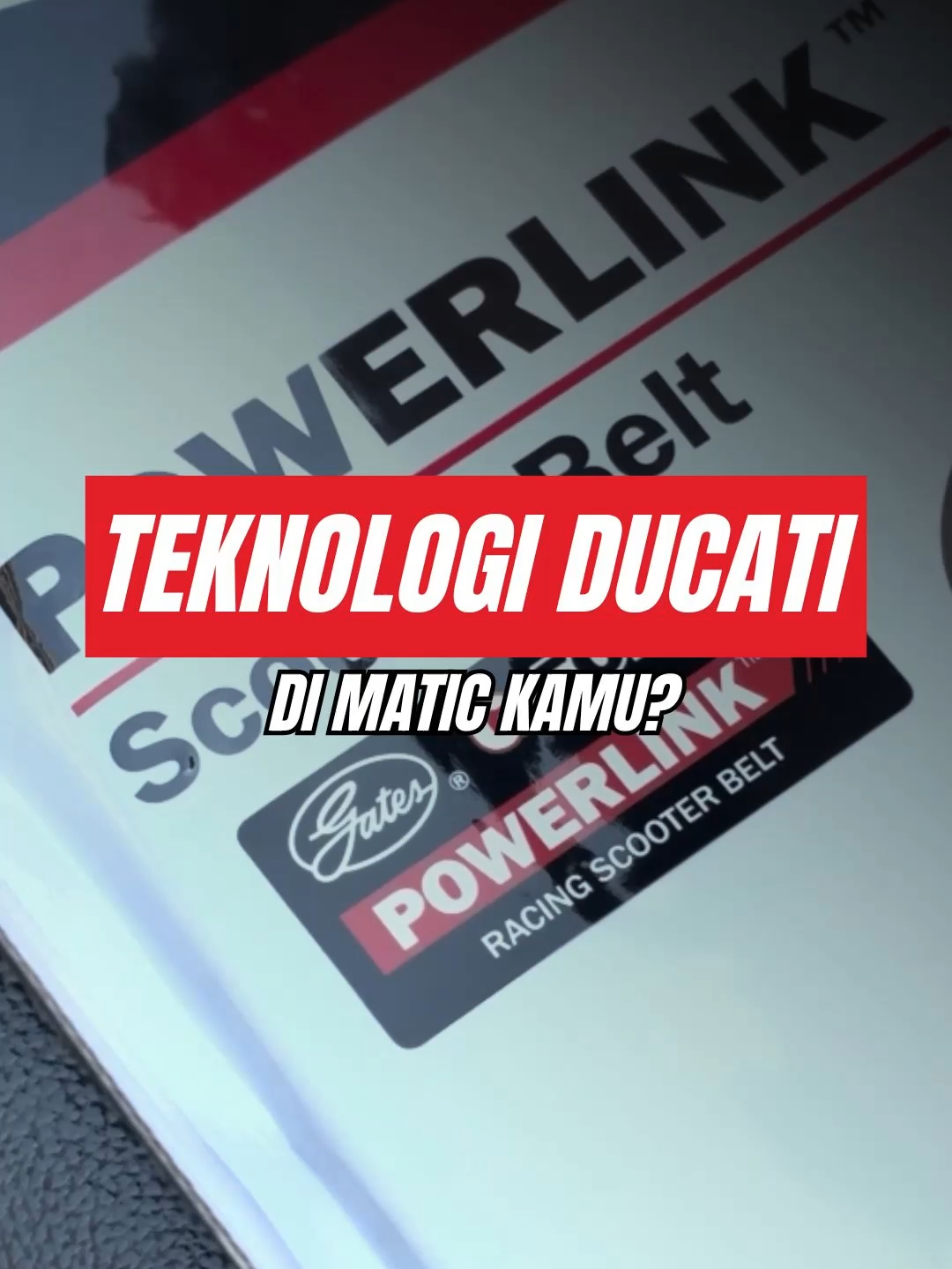 Teknologi DUCATI di Motor Matic Kamu? Emang Bisa?  #motormatic #sparepartmotor