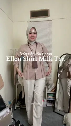 60rban udah anti keringetan dipake seharian! #shirt #kemejawanita #kemejatali #kemejakerja #kemejapolos 