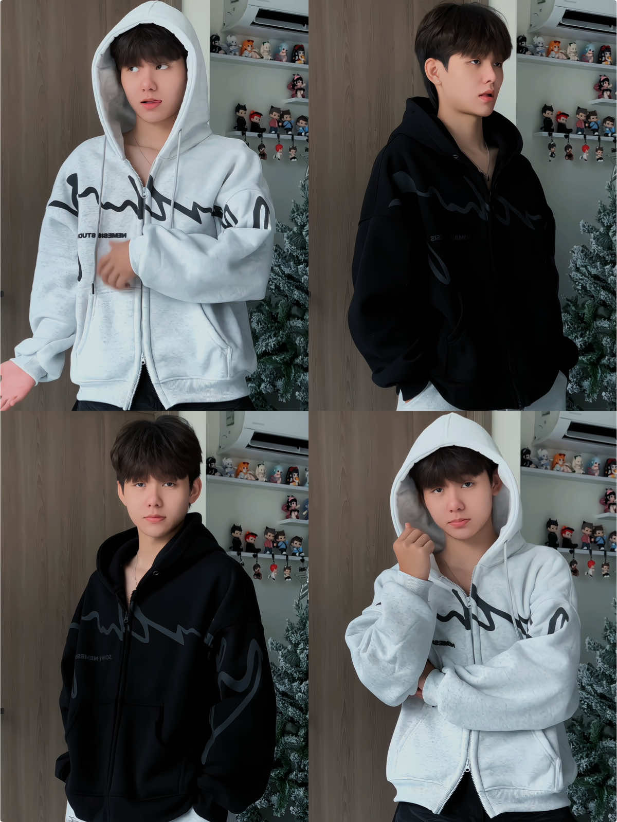 Đơn giản mà cuốn thật sự ấy #dangmacdo #reviewdonam #outfit #hoodiezip #nemesis  