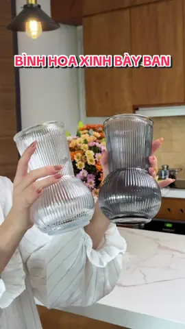 Chiếc bình hoa xinh mà giá quá ưu đãi , cắm thả hoa hay bàn ban đều xinh ạ #bìnhcắmhoa #bìnhhoathuỷtinh #cắmhoa #tiệmcủanhàgờ #xh 