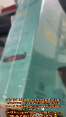 MR6400 – Sóng xa, tốc độ 150 Mbps, cắm là bay! ⚡📶 Mua ngay hôm nay, nhận ưu đãi cực sốc! 🎁 #HienWiFiStore #xuhuong #xuhuongtiktok2025 #tplink #wifi 