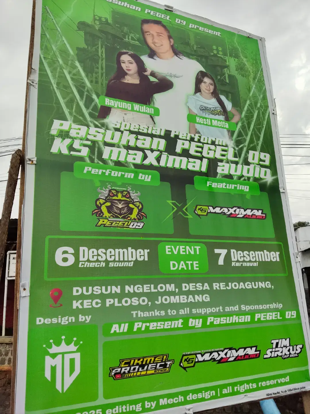 Pemburu horeg ndang di siapno sangune 🤭 Karnaval Rejoagung Ploso 6 - 7 Desember 2025  #fypppdongggggg #fyppppppppppppppppppppppp  #karnavalsoundsystem  #soundhoregjawatimur  #pemburuhoreg 