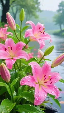 #foryou #tiktokflowers #beautiful #tiktokwallpaper #lily 