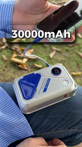 Sạc không dây 30000mAh, Sạc nhanh tích hợp dây sạc 2 đầu #hctdgroupvn #sacduphong #sackhongday #sacduphong30000mah #sacduphong20000mah 