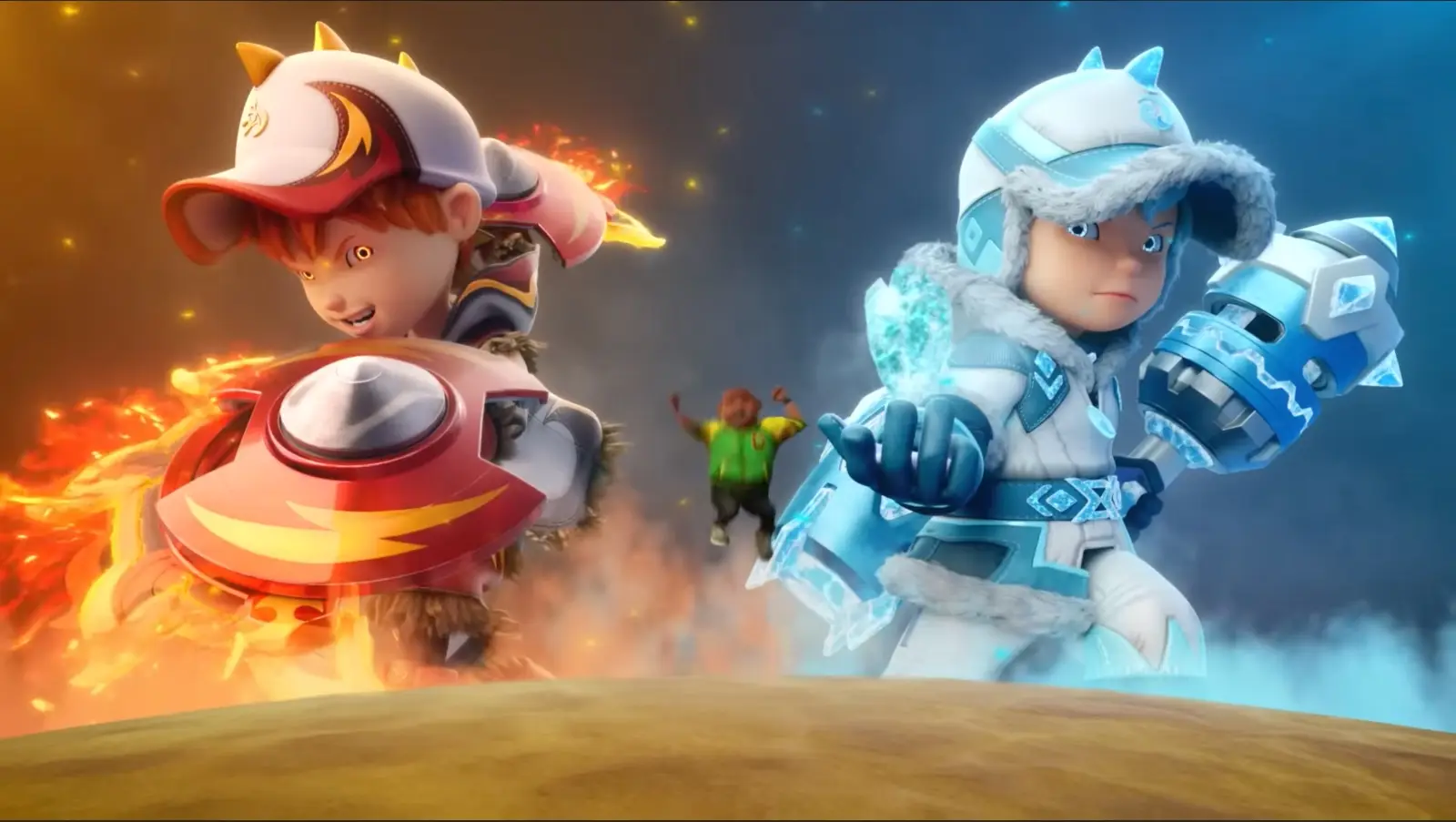 “Awalnya Nova dan Blizzard mampu mengawal kuasanya… tapi semuanya berubah saat ingatan mereka memudar. Kekuatan pun lepas kendali, nyaris menghancurkan segalanya. Beruntung ada Qually dengan ramuannya— membuat mereka kembali sadar sebelum semuanya terlambat.” #boboiboy #boboiboynova #boboiboyblizzard #boboiboybaraju  #fyppppppppppppppppppppppp 