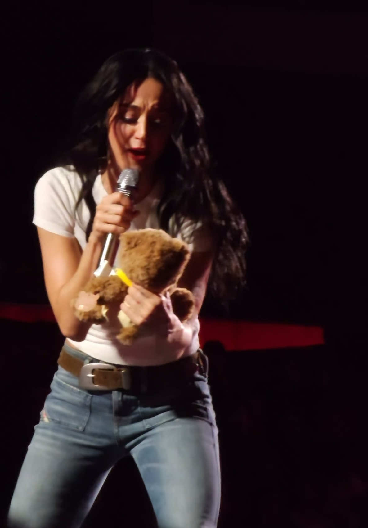 if that teddy ain’t changing, toss him out @Katy Perry #bandaids #lifetimestour #katyperry #miniso 