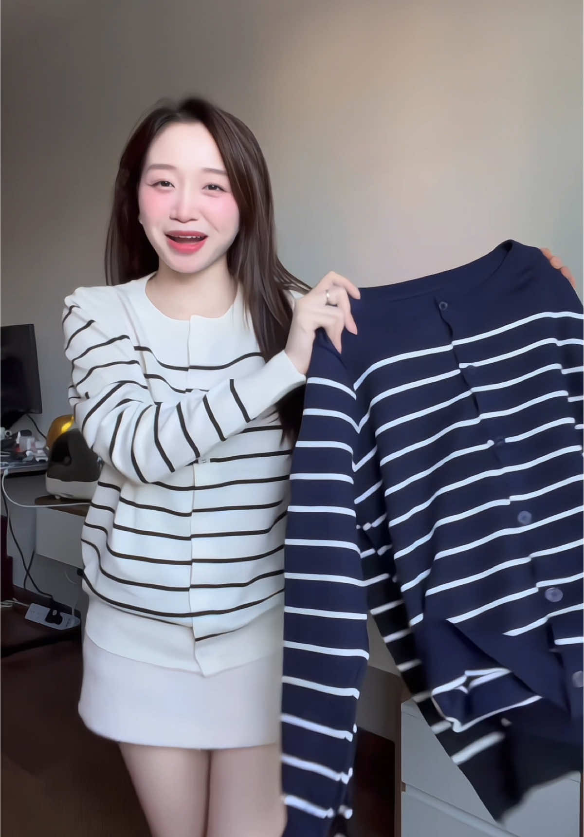 Nóng hổi nè #diemxinhh #cadiganlen #aocadigan #aolen 