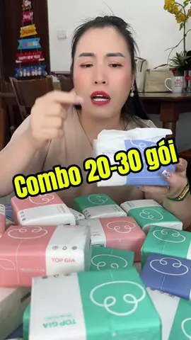 Thùng giấy ăn Topgia 3 màu siêu rẻ #huemenhacua #giadung #nhacuadoisong #giayan #giayantopgia 