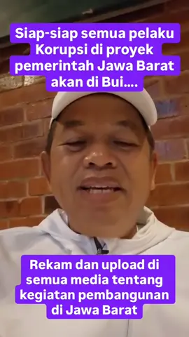 Siap-siap para koruptor proyek jalan anda akan di Penjara…#kangdedimulyadi #kdm #kegiatankdm #bapakaing 