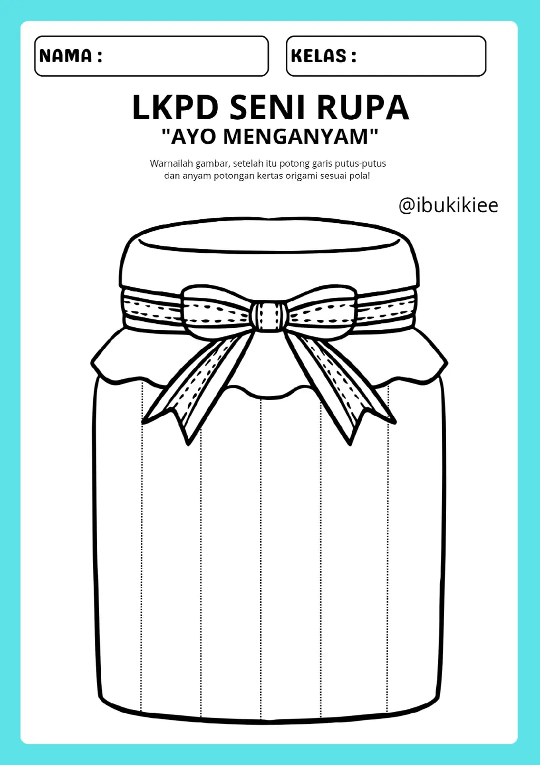 Bagian 273 | Belajar Menganyam dengan cinta dan berkreasi membuat karya seni rupa dari kertas origami. #senirupa #menganyam #kertasorigami #lkpdkelas1 #kreativitasanak 