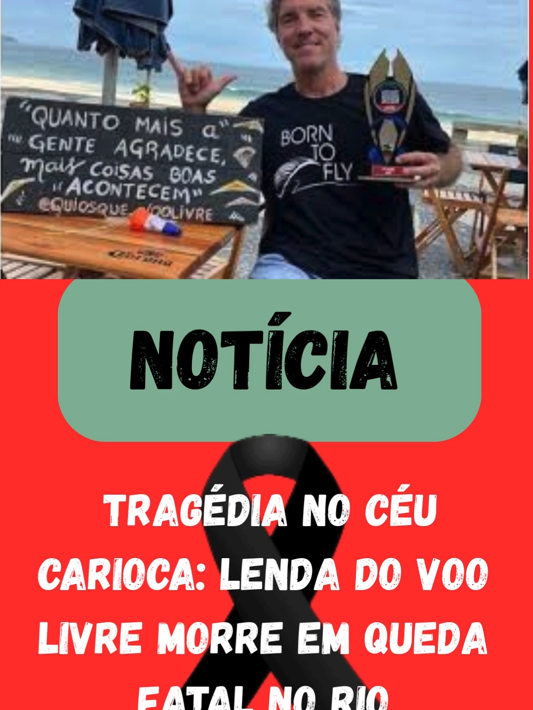 TRAGÉDIA NO CÉU CARIOCA Lenda do voo livre morre em queda fatal no Rio     Tragédia no Rio: bicampeão brasileiro de asa-delta Philip Haegler morre após queda de parapente em São Conrado. Uma perda irreparável para o voo livre brasileiro 🕊️💔 #VooLivre #SãoConrado #NotíciaUrgente #Rio #Parapente