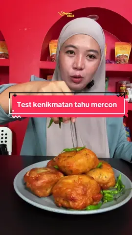 Test kenikmatan tahu mercon dapoer irda varian Beef yakiniku dan ayam pedas😍🥵 #dapoerirda #tahumercondapoerirda #tahupedas #masyaallahtabarakkallah 