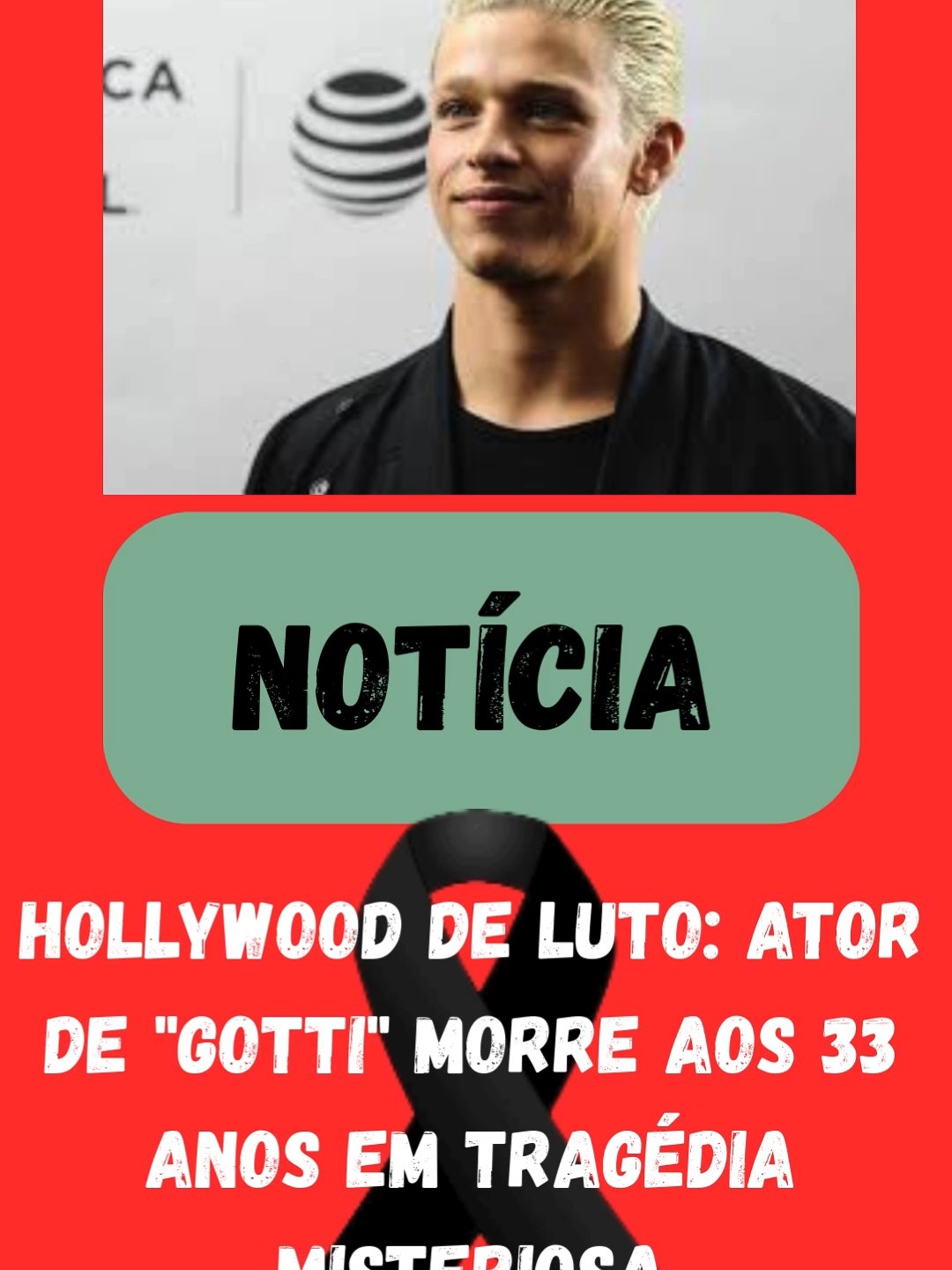 HOLLYWOOD DE LUTO Ator de Gotti morre aos 33 anos em tragédia misteriosa      Morte misteriosa choca Hollywood! Spencer Lofranco, ator de 