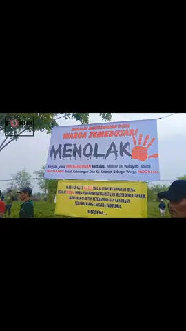 Masyarakat dan pemerintah desa melalui musdes Semedusari MENOLAK Pembangunan intalasi militer🔥