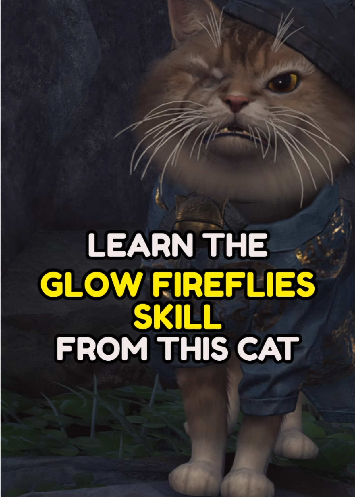 Another cat that will sometimes give you cool skills in Where Winds Meet. Here’s how to unlock the Glow Fireflies skill. #wherewindsmeet #WWMCCPS1 #wherewindsmeetgameplay #wherewindsmeetgame #mmorpg 