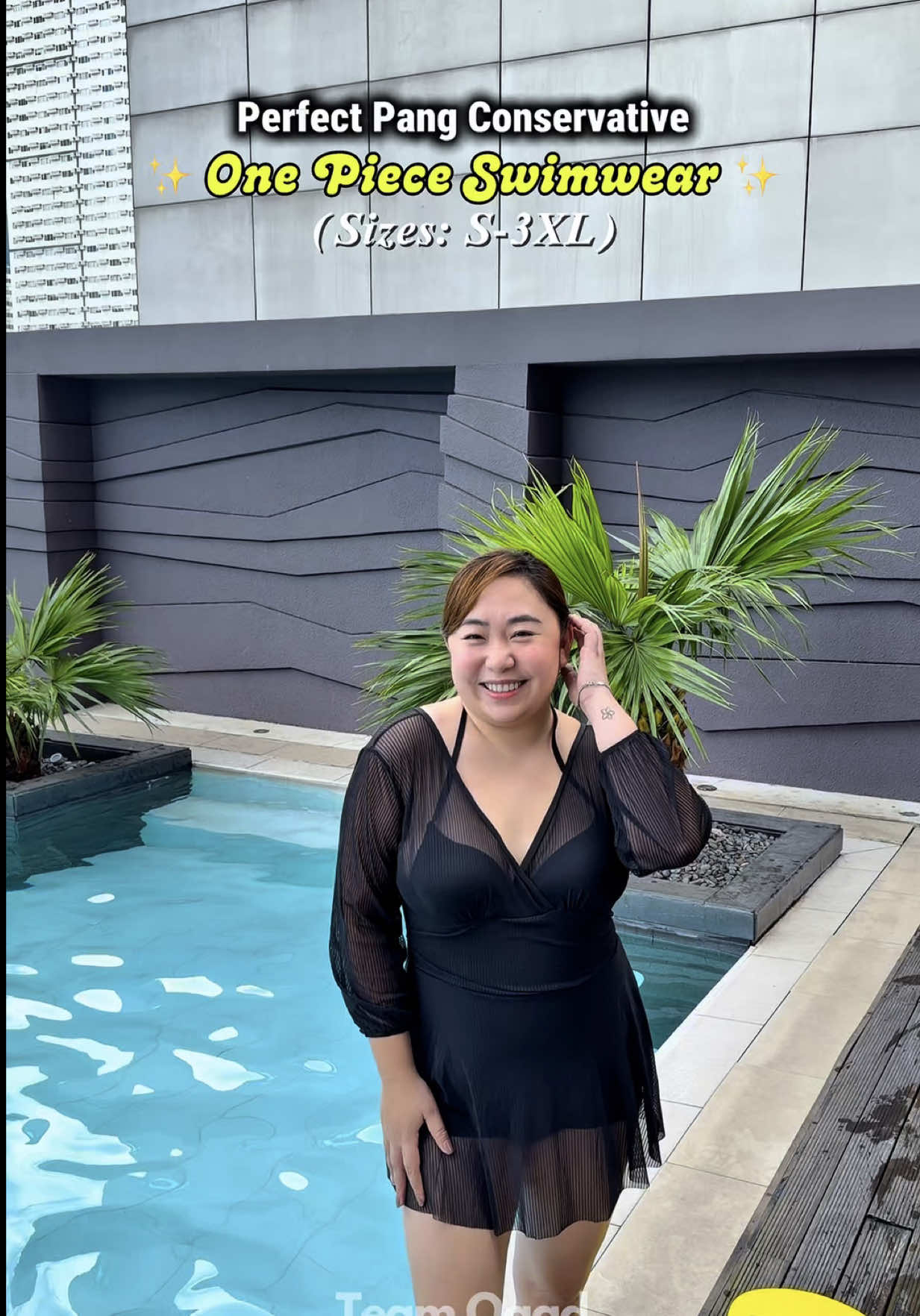 Pangmalakasan pero conservative parin! Hahaha ganda nito promise ✨ Sana maglabas pa ng ibang color si seller. #swimwear #plussize #OOTD #beach #fyp 