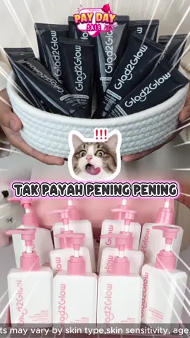 ❗️G2G 11.25 PAYDAY SALE❗️Deep cleanse with gentle touch with Glad2Glow Milk Amino + Volcano Cleanser 💗 Payday vibes only! #Glad2Glow #glad2glowmalaysia #fyp #skincareviral 