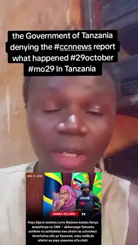 🇹🇿🇰🇪 Na ndio maana nasema mtu ajitolee atie huyu mama mimba atulie. Larry Madowo and his CNN team are even too lenient. It's 3,500 people killed, not even 2,000. Sasa ishirini ya Samia bila Suluhu imetoka wapi? Kumamaye!  Mass graves were dug across Tanzania near major cities like Dodoma, Dar es Salaam and especially Mwanza where even satellite images before and after elections clearly show disturbance in the landscape (as CNN puts it).  (Check video in the comments)  Meanwhile, we are waiting for her to arrest Larry if she has balls...or should I say ovaries?! Hichi kiumbe cha Tanzania kinawalo sana 😂 😂 💔 Tiga wana. #CNN #Tanzania #Kenya #SAMIASULUHUHASSAN #larrymadowo @@arrestgp2🇰🇪 