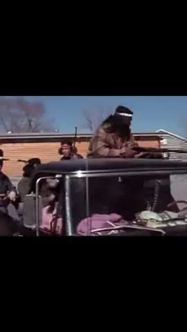 “Gunshots are louder than our words.” American Indian movement, read about it son. #aim #edit #mmiw #pineridge #woundedknee 