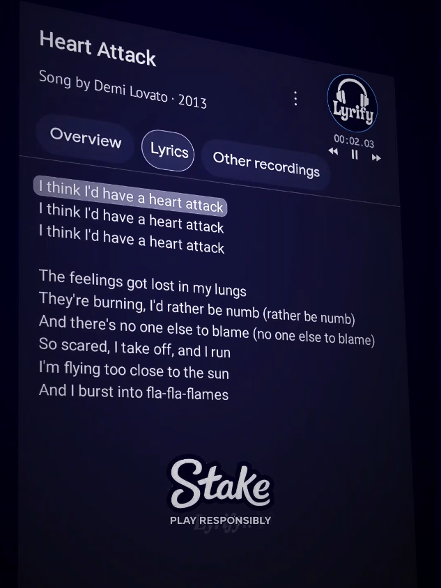 Heart attack...🎧 #heartattack #song #music #lyrics #lyrify 