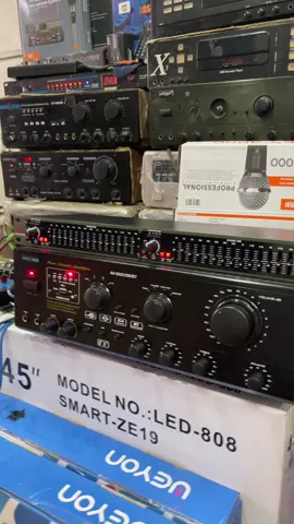 Homevison AV-602 amplifier with dbx 215