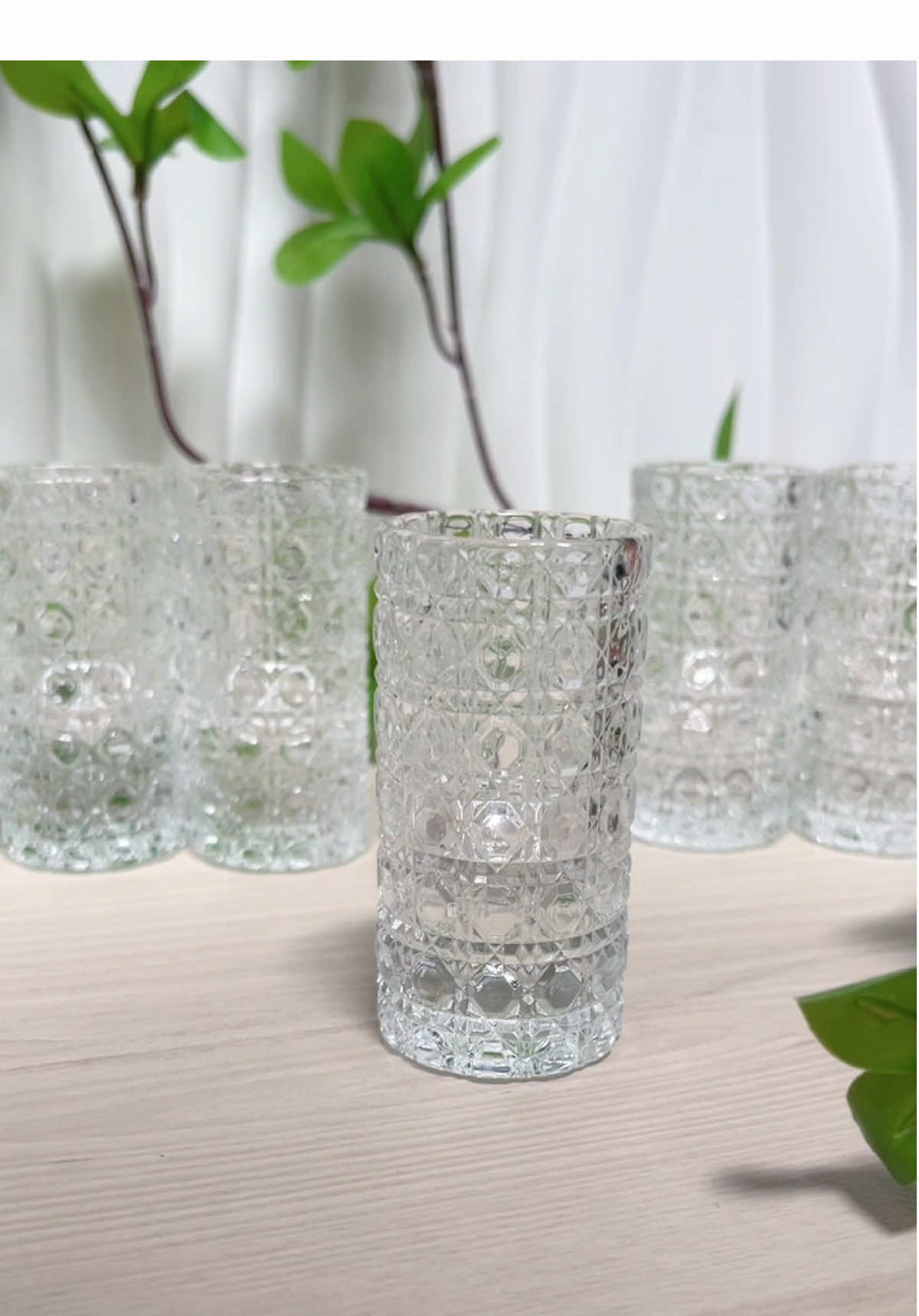 Ly thuỷ tinh cao cấp dầy dặn sang trọng #lythuytinh #lythuytinhcaocap 