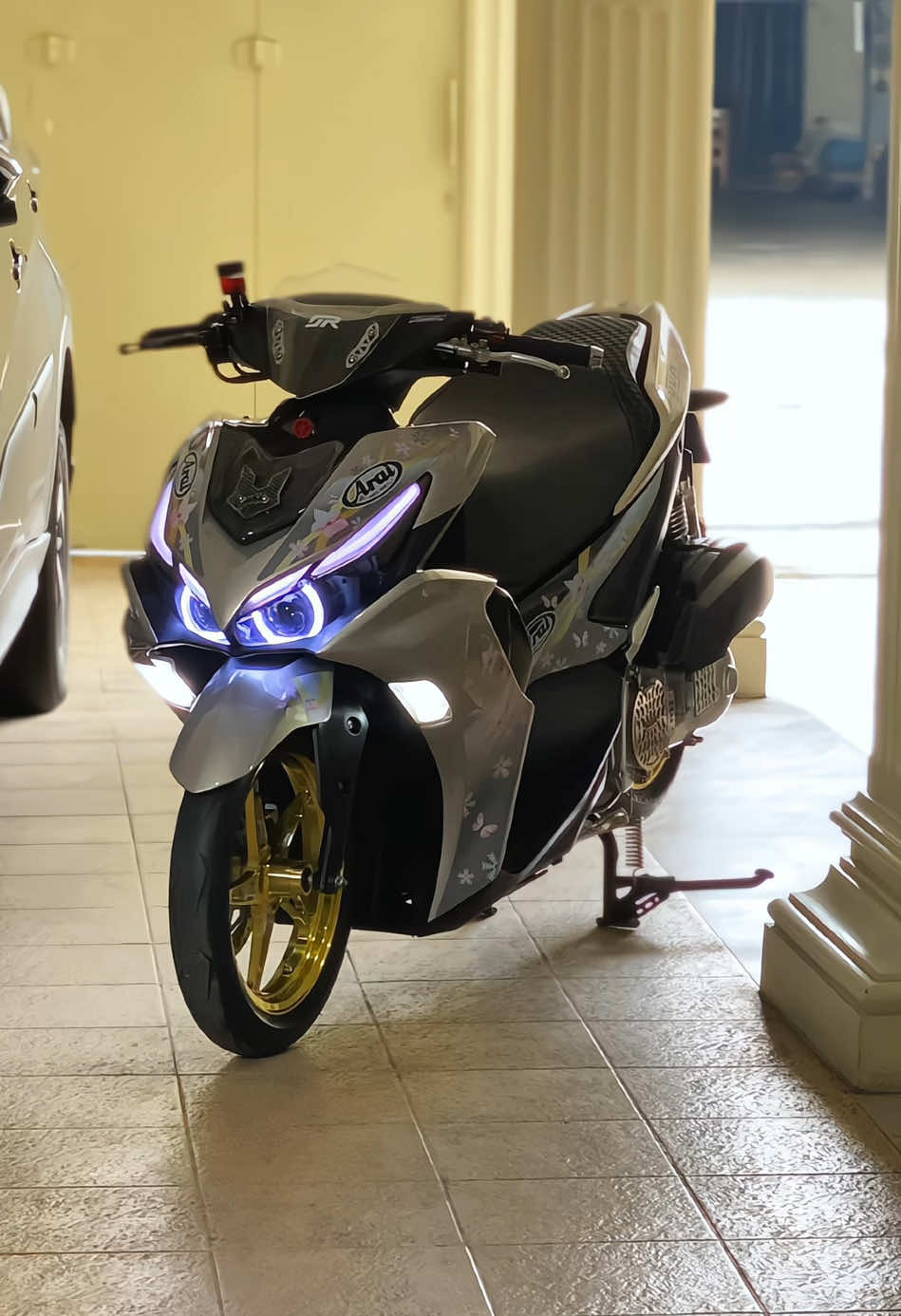 izinn bouzz🫸🏻 @˖ ࣪ ‹lia 𖥔 ࣪ ᥫ᭡ #aerox #aerox155 #aeroxmodifikasi 