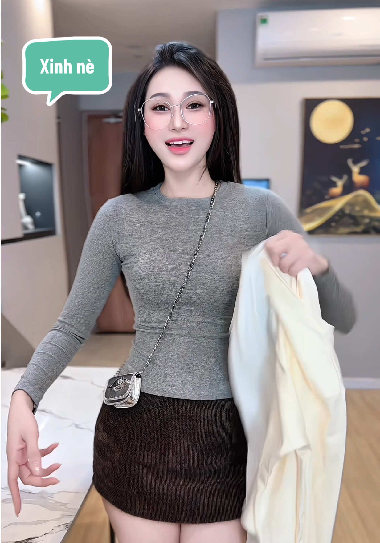 Áo Thun Nữ Ôm body chất co giãn #thoitrangnu #thoitrang #aodep #xuhuong 