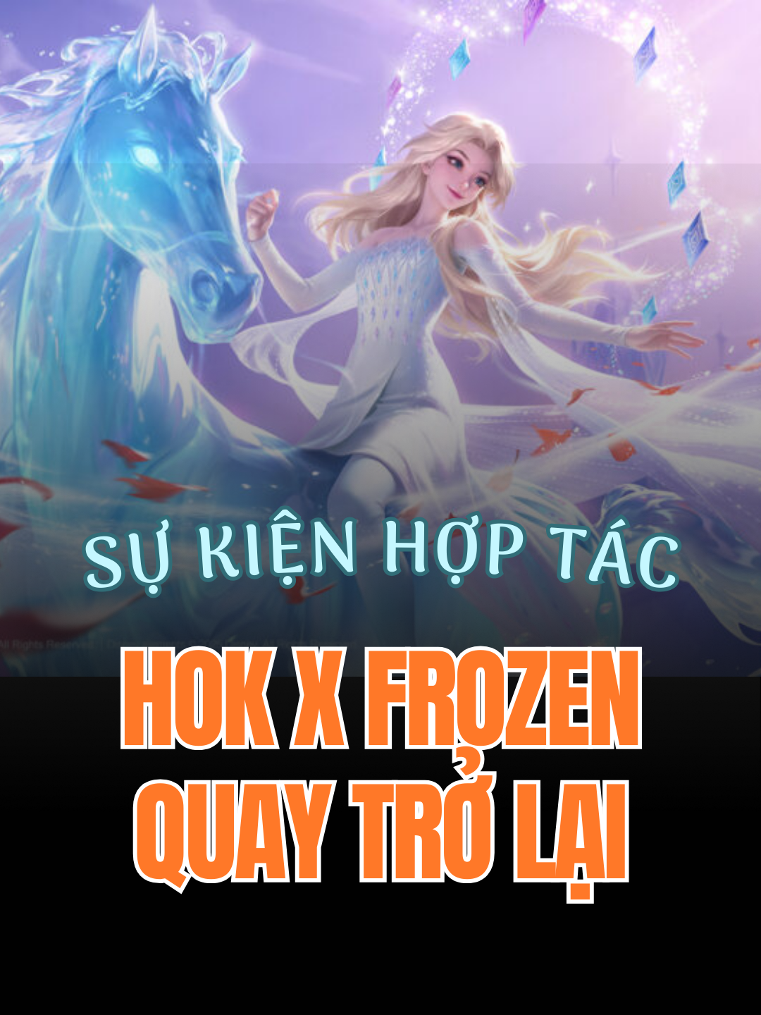 HOK x Frozen hợp tác ngày 28/11 Elsa Anna sẽ quay trở lại, mọi người nhất định phải hốt 2 ẻm đấy !!!  #vgvd #honorofkings #hok #hokstudio #王者荣耀 #HokxFrozen #AOV
