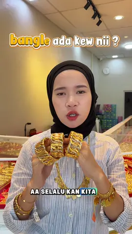 bangle pon ada jugak tauu , yg ni aso half dah full😍#shaniaindogoldpasirmas #emasbajet #fyppppppppppppppppppppppp #livesetiaphari #viralvideo 