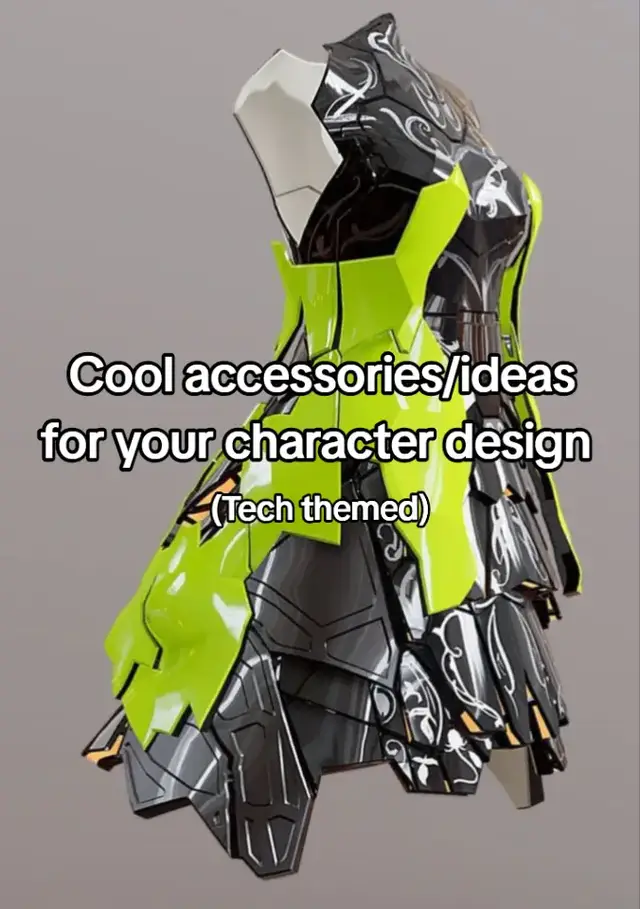 Tech Themed (someone asked for this version :D) #Tech #Ideas #Character #Oc #Designs 