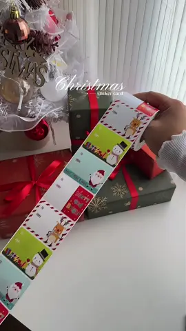 Skip the pricey cards! Grab this 400 pcs Christmas Sticker roll — sulit, madikit, and perfect hanggang sa next Christmas pa! #christmas #christmascard #christmassticker #christmastags #christmasgifts 