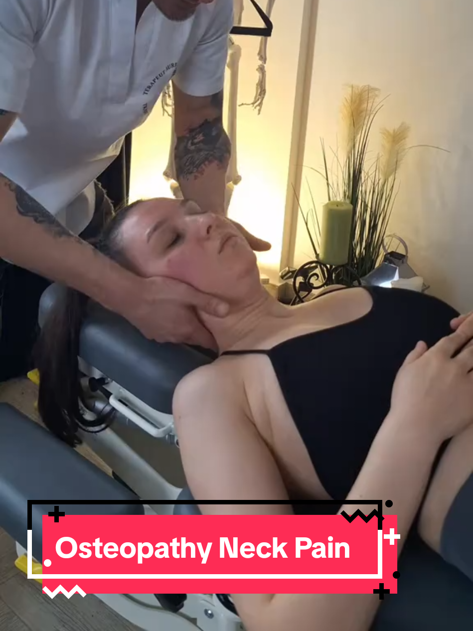 Osteopathy Neck Pain #creatorsearchinsights #Osteopathy #massagetherapy #neck #crack 
