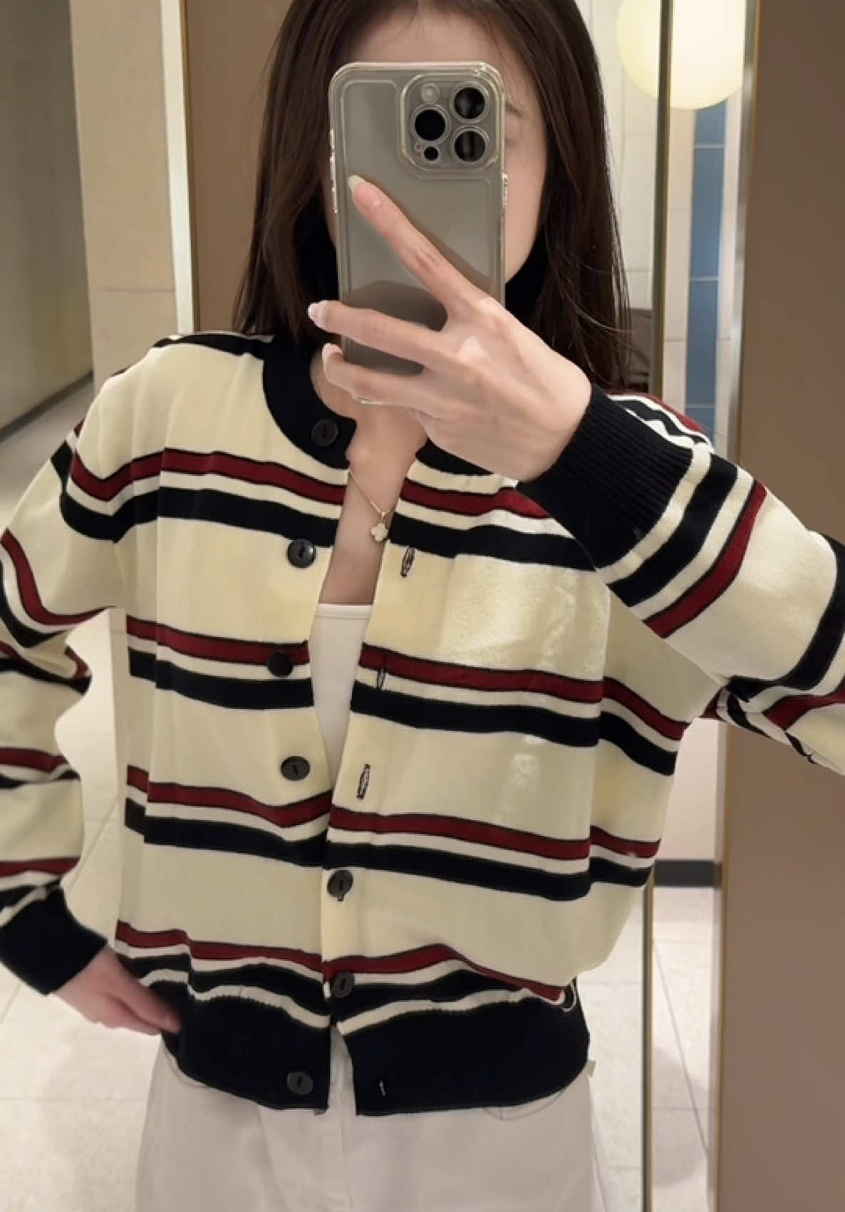 áo len cardigan #xh #thuylinh1603 #xuhuong #aolen #cardigan 