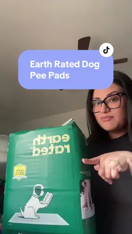 @earthrated extra large pee pads agreed for a puppy potty training or like in my case, using it to keep my dogs paw from getting wet from all this rain. Extra absorbent and order less the size is definitely perfect. #peepadfordogs #earthrated #PetsOfTikTok #dogmom #tiktokshopblackfriday 