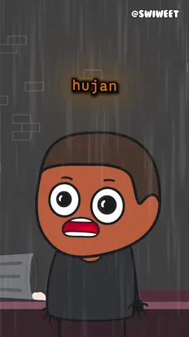 Selagi hujan masih air mah gas aja #swiweet #animasi 