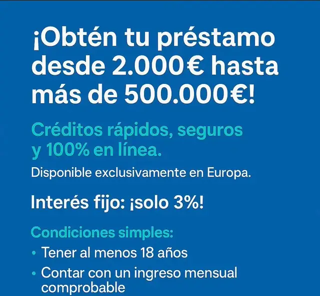 #españa #espagne🇪🇸 #espana🇪🇸 #spain🇪🇸#espanatiktok🇪🇦 Minicreditos Rapidos Online en Pocos Pasos.Prestamo de 3000€ hasta 350.000€. Tramitacíon Segura 100%. Proceso Rapido.Obtén tu mini prestamo en minutos.Escríbame en privado para más detalles