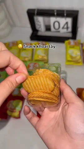 Snack khoai tây  #xh #snack #snackkhoaitay #anvat #ganyuan 