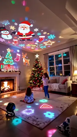 Who doesn't like such a Christmas present!🎁 #projectorlight #LEDlights #christmasgifts #tiktokshopblackfriday #fyp 