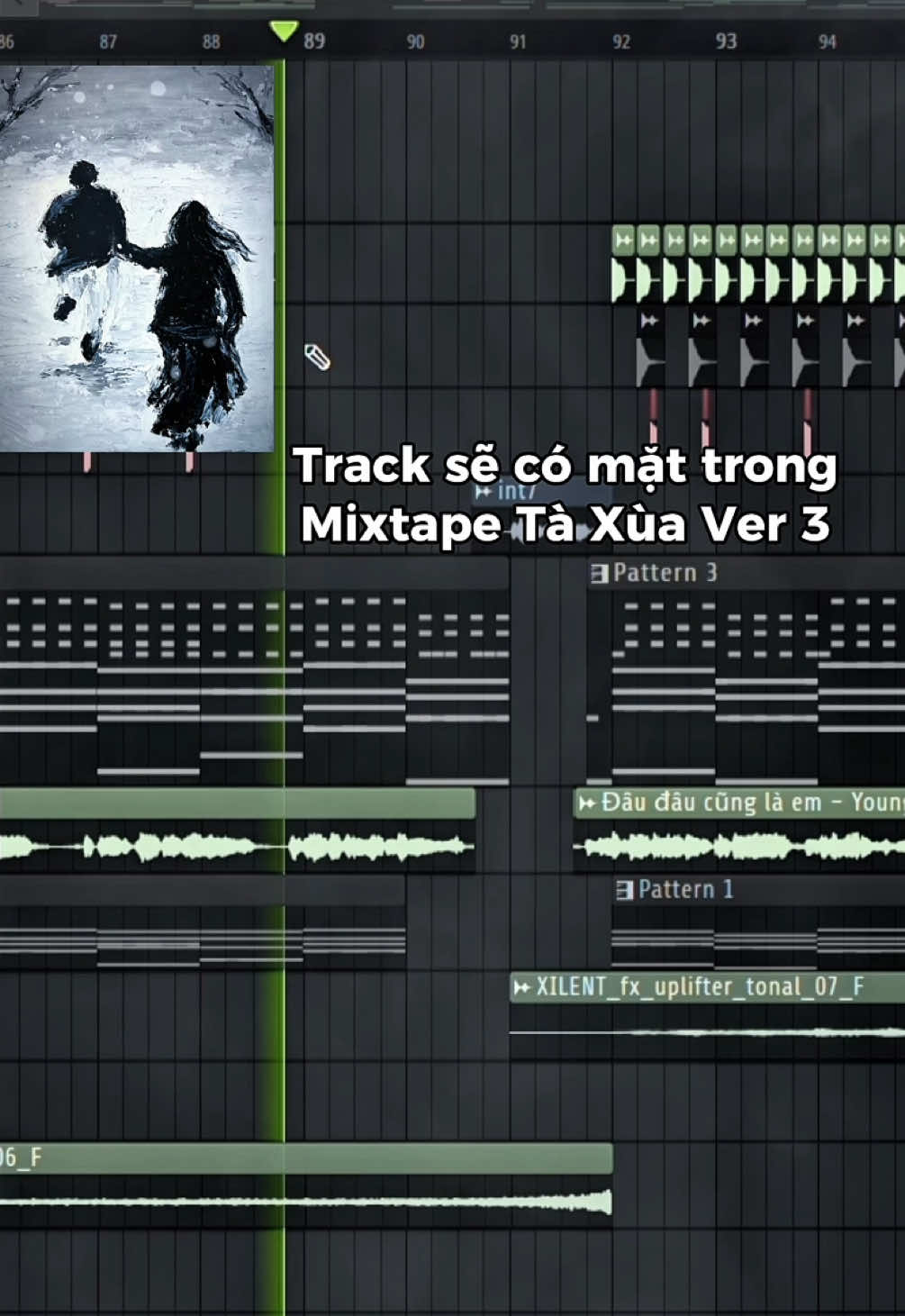 Track sẽ có mặt trong Mixtape Tà Xùa Ver 3 - Track Đâu đâu cũng là em – YoungCaptain #quinvy #quinvyremix #tongminh 