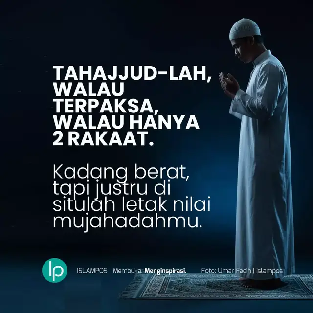 Tempat berdoa yg paling mustajab  saat Tahajut