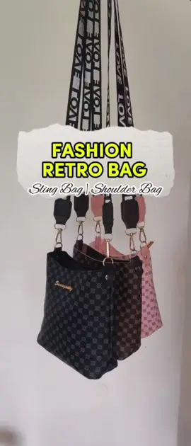 Fashion Retro bag 😍 Sobrang mura lang #bag #slingbag #muraatmaganda 